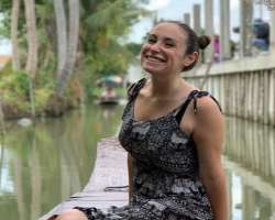 She loves traveling and visited Thailand in August 2019.